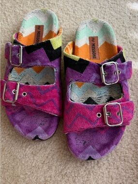 Missoni Terrycloth Sandals